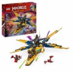 LEGO NINJAGO 71833 Ras and Arin's Super Storm Fighter - Building Game for Ages 8 and Up