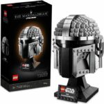 LEGO 75328 Star Wars The Mandalorian Helmet Collectible Model Kit to Build, Decoration and Gift for Adults