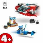 LEGO 75384 Star Wars The Crimson Firehawk, Building Toy with Speeder Bike and Minifigures - Image 2