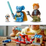 LEGO 75384 Star Wars The Crimson Firehawk, Building Toy with Speeder Bike and Minifigures - Image 3