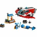 LEGO 75384 Star Wars The Crimson Firehawk, Building Toy with Speeder Bike and Minifigures - Image 4
