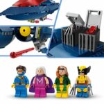 LEGO 76281 Marvel The X-Men's X-Jet, Plane Toy, Fighter with Superhero Minifigures: Wolverine - Image 4