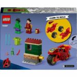 LEGO Marvel 76287 Iron Man with Motorcycle and Hulk, Avengers Set with Minifigures - Image 5