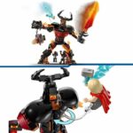 LEGO Marvel 76289 Thor vs. Surtur Buildable Minifigure, Superhero Set - Image 3