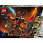 LEGO Marvel 76289 Thor vs. Surtur Buildable Minifigure, Superhero Set - Image 6