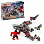 LEGO Marvel 76292 Captain America vs. Red Hulk - Buildable Fighter Jet
