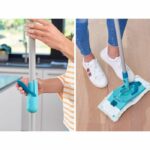 LEIFHEIT Clean Twist M Ergo 52120 Floor cleaning set - Floor mop with 33 cm cover and bucket with easy rotating spin - Image 3
