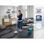 LEIFHEIT Floor cleaning set Classic Mop 56792 Leifheit cleaning set viscose mop very absorbent bucket basket - Image 2