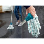 LEIFHEIT Floor cleaning set Classic Mop 56792 Leifheit cleaning set viscose mop very absorbent bucket basket - Image 3