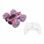 Crosslander 360+ - Pink remote-controlled, off-road car, luminous, programmable and rechargeable.