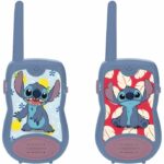 Disney Stitch Walkie Talkies - LEXIBOOK - Range 200m - Blue