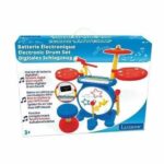 Lexibook - Electronic drum set for children - Luminous - Complete with keyboard, cymbals and stool - From 3 years old - Image 4