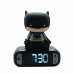 BATMAN - Digital alarm clock with 3D night light and sound effects - LEXIBOOK