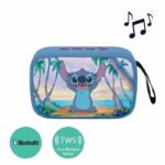 Stitch Portable Bluetooth Speaker with Fabric Finish - Image 2