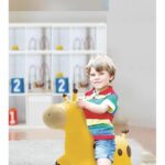 Inflatable jumping giraffe - Lexibook - 45 cm H - Manual pump included - From 3 years old - Image 3