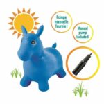 LEXIBOOK - Inflatable Jumping Horse Blue - Mixed - From 3 years - Image 2
