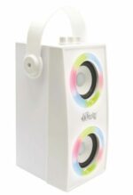 Trendy portable Bluetooth speaker with microphone and light effects iParty LEXIBOOK - Image 4