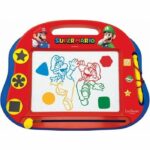 SUPER MARIO Magic slate A5 format with magnetic accessories for drawing in colors - LEXIBOOK