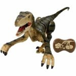 LEXIBOOK - RC Velociraptor - Remote Control Simulation Dinosaur - English