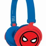 LEXIBOOK - SPIDER-MAN - Stereo Audio Headset, Limited Sound Power, Foldable and Adjustable