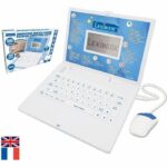 Bilingual educational computer with 124 activities (French / English)