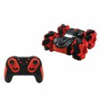 LEXIBOOK - CROSSLANDER SLIDE - Off-road remote control car with double-sided 360° rotation and light effect
