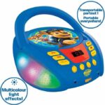 Paw Patrol Bluetooth CD Player with Light Effects - Image 3