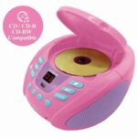 Unicorn Bluetooth Portable CD Player with Light Effects and USB - Image 5