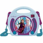 LEXIBOOK - THE QUEEN OF SNOW - CD Player Karaoke Kid with 2 microphones