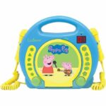 LEXIBOOK - PEPPA PIG - Children's Karaoke CD Player with 2 microphones
