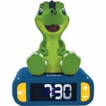 Digital awakening with light dinosaur light in 3D and sound effects