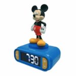 Digital alarm clock with 3D Mickey night light and sound effects - Image 2