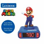 SUPER MARIO Night Light Alarm Clock Children's Room with Sound Effects - Image 2