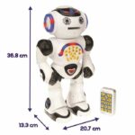LEXIBOOK Powerman - Interactive Educational Robot for Playing and Learning, Dancing, Music Play, Educational Quiz, Spear Discs - Image 4