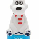 LEXIBOOK - 3D Bear story counter - with night light, music and color variation 17cm (French)