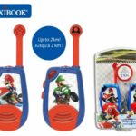 MARIO KART Children's digital walkie-talkies, 2 km range and Morse code function LEXIBOOK