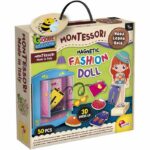 Wooden doll to create fantastic outfits - LISCIANI - Montessori method