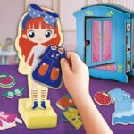 Wooden doll to create fantastic outfits - LISCIANI - Montessori method - Image 5