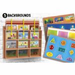 Sturdy Montessori Bulletin Board - LISCIANI - Ideal for many activities - Image 2