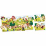 The Farm - Panoramic Puzzle - CAROTINA BABY - Development of logic, Fine motor skills - Image 2