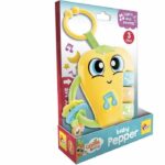 Pepper - Electronic Rattle - CAROTINA BABY - Happy Sounds and Melodies, Teething Rings - Image 2