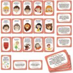 Emotion Management Card Game - Educational Game - LIFE SKILLS - Illustrated Cards – Bild 2