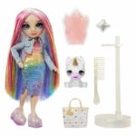 Rainbow High Fashion Doll with Slime Kit and Pet - Amaya (Rainbow) - 28 cm Glitter Doll with Slime Kit - Image 2