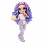 Junior High Pyjama Party - 22 cm Articulated Fashion Doll - Violet (Purple) - Many Accessories - Ages 4 and Up