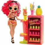LOL Surprise OMG Sweet Nails - Nail bar - Pinky Pops Fruit Shop fashion doll - Fruit theme - Ages 4 and up