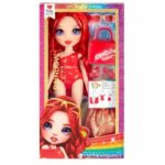 Rainbow High Swim & Style - 27 cm articulated fashion doll - Ruby (red) - Swimsuit + Pareo - from 4 years old - Image 5