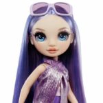 Rainbow High Swim & Style - Jointed mannequin doll 27 cm - Violet (Violet) - Swimsuit + Pareo - from 4 years - Image 3
