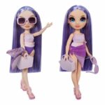 Rainbow High Swim & Style - Jointed mannequin doll 27 cm - Violet (Violet) - Swimsuit + Pareo - from 4 years - Image 5