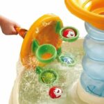Blue Water Play Table - LITTLE TIKES - Spiral Water Table - PVC - Waterwheels - Image 4