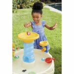 Blue Water Play Table - LITTLE TIKES - Spiral Water Table - PVC - Waterwheels - Image 5